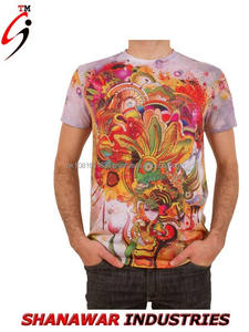 เสื้อยืดซับลิเมชันสำหรับผู้ชายเสื้อยืดพิมพ์ลายสีแฟชั่นสไตล์ฤดูร้อนใหม่ - Product Image 4