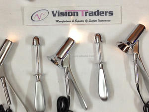 Proctoscope avec source lumineuse, adaptateur gratuit et une offre d'ampoule supplémentaire, instruments hémorroïdaires - Product Image 1