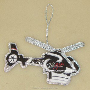 Helicopter Shape Christmas Hanging Decoration - Product Image 1