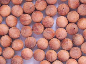 laoshan sandalwood bead/unpolished beads/ sandalwood beads - Product Image 3