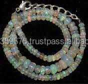 Opal etíope Precio al por mayor Super Top Smooth Rondelle Beads - Product Image 2