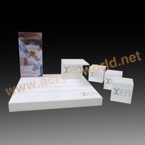 Présentoir à bagues en acrylique blanc personnalisé Présentoir à bijoux - Product Image 6