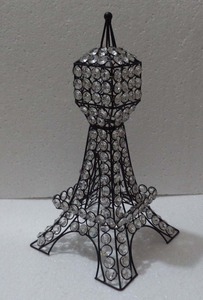 Florero decorativo de cristal antiguo de lujo, artículo de decoración del hogar de Metal para regalos de habitación Ins, otros artículos decorativos - Product Image 4