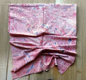 Lussuoso mano cravatta di marmo tinto tessuto di cotone per tessuto multiuso per il vestito, borsa e tessuti per la casa tessuto indumento