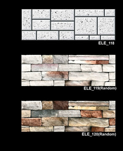 Azulejo de pared de elevación 20x60cm azulejos de pared exterior azulejos de pared interior azulejos de pared exterior de aspecto de piedra - Product Image 5