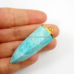 Joyería de Plata con Piedra Labradorita, Chapado en Oro, Plata de Ley 925, Dije con Cuentas de Piedras Preciosas, Joyería para Fiestas - Product Image 1