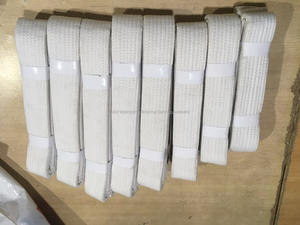 Ceintures de rang de couleur Jiu Jitsu personnalisées BJJ Judo Martial Arts Wear - Product Image 3