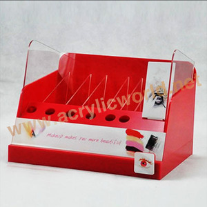 Présentoir à cigarettes vente en gros, présentoir de compteur de cigarettes en acrylique noir personnalisé - Product Image 6