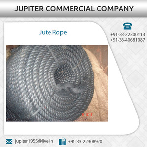 Cuerda de yute trenzada tejida de 3 hilos de alta calidad con bobinado de PVC de amplia gama para exportación a granel para embalaje de patrón agrícola - Product Image 5