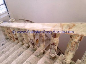 2018 Nuevo lanzamiento Onyx Stone Back-Lit Escaleras Escalones Elevadores y balaustradas Nuevo precio - Product Image 6