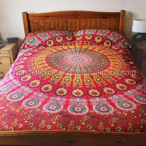 Funda de edredón y fundas de almohada de tamaño Queen reversible con mandala indio, colcha Hippie para uso en hoteles - Product Image 5
