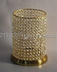 Bougeoir votif fleur de Lotus en cristal, bougeoir photophore pour Table de mariage, dîner et fête - Product Image 2