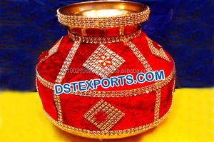 งานแต่งงานออกแบบไฟเบอร์หม้อแต่งงานไฟเบอร์สีขาวตกแต่งหม้อแต่งงานเวทีตกแต่งหม้อ - Product Image 5