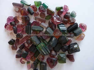 
 
 
 Tourmaline multicolore naturelle, quartz brut non poli, pierres précieuses en vrac pour le polissage et l'artisanat - Vente en gros Inde, certifié CE tiers - Product Image 4