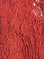 Coszcalt exporte des perles de corail rouge de taille 2-4 mm, prix Italie
