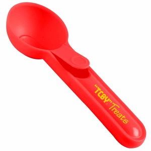 Cuchara para helado fabricada en EE. UU.: cuenta con palanca de empuje para una mejor liberación del helado y viene con su logotipo - Product Image 5