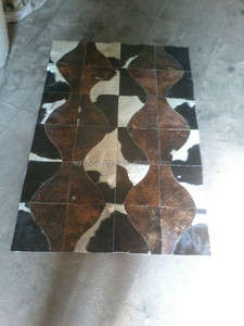 Tapis et ensembles en cuir de vache de qualité supérieure avec cheveux Produit en cuir de vache de qualité supérieure - Product Image 6