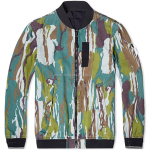 Chaquetas Bomber Unisex al por Mayor, de Poliéster/Algodón, Resistentes al Viento, Talla Grande, con Cremallera, para la Temporada de Invierno - Product Image 2