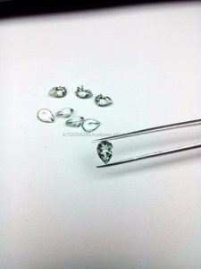 Pierre d'améthyste verte hydrothermale créée en laboratoire, pierre précieuse en vrac - Product Image 5