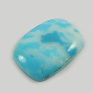 Piedra Preciosa de Larimar Natural, 18x25mm, 3.85 Gramos, Corte Rectangular Tipo Cojín, Suelta - Product Image 2