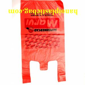 Bolsa de Camiseta de LDPE / Bolsa de Transporte Tipo Chaleco / Bolsa de Compras ISO 9001 - Product Image 2