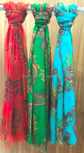 Assorted Chiffon Printed <b>Square</b> Beach <b>Scarf</b> Summer Pareo for Adults - Product Image 4