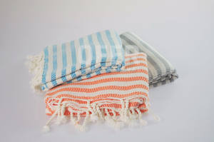 HURGADA PESTEMAL, Serviette en coton bambou de Turquie Turkiye - Product Image 2