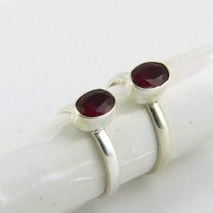 Forme ovale Onyx rouge 925 bagues d'orteil en argent Sterling Offre Spéciale bijoux en argent bijoux en argent Inde - Product Image 5