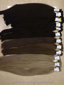 Extensions de cheveux licornes russe, 100% naturels, vierges, cuticules remy - Product Image 5