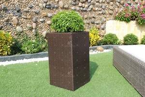 Macetero de mimbre polivinílico para Patio, alta calidad, precio barato - Product Image 3