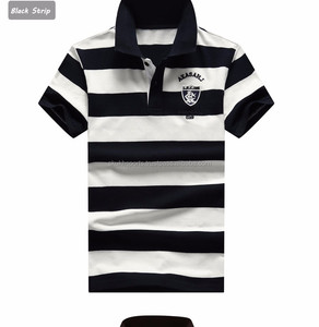 เสื้อโปโลผู้ชายผ้าฝ้าย100% คุณภาพสูงเสื้อกอล์ฟลายทางแฟชั่นเสื้อกอล์ฟแบบกำหนดเองราคาไม่แพงโปรโมชั่น - Product Image 5