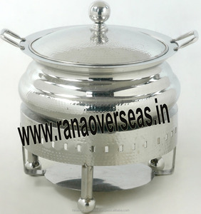 ถาดอุ่นอาหารสแตนเลสแบบตอกลาย ขายส่ง คุณภาพสูง สำหรับงานจัดเลี้ยง - Product Image 4