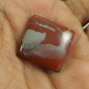 Jaspe Noreena Natural de 22 mm, cuadrado, 5.35 g, cabujón, piedra preciosa suelta para joyería - Product Image 3