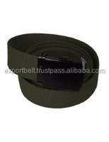 Ceinture tactique EBC Factory en sangle de coton PP et nylon, écologique, olive/khaki/noir/blanc/grenadier, avec boucle métallique réglable