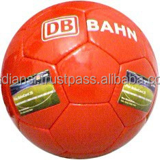 ลูกบอลหนังพีวีซีเย็บด้วยมือออกแบบโลโก้ได้ตามต้องการสำหรับ100% มืออาชีพลูกบอลกีฬาฝึกซ้อม - Product Image 2