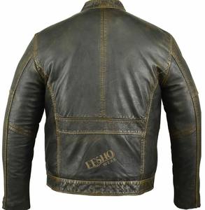 Veste en cuir décontractée élégante pour hommes et femmes Vêtements d'extérieur modernes pour l'automne et l'hiver Fashion Wear OEM Custom Supply - Product Image 5