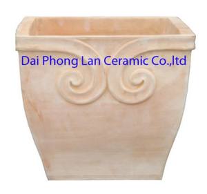Terracotta Ceramic Pot/ Red Terracotta Pottery Planter - Product Image 1
