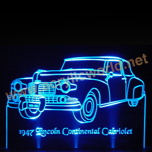 Señal iluminada con borde led, base de fábrica - Product Image 1