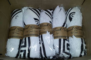 Round Beach Towels From Turkish Factory, Australian the Beach People Roundie RBT Collection <b>Space</b> Valentine <b>Bag</b> Baby - Product Image 4