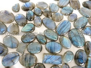 Cabochons en pierre de labradorite - Product Image 4