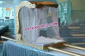 Modern Indian Vivah <b>Doli</b> for Hindu Wedding Traditional Bridal Entry <b>Doli</b> - Product Image 5