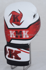 Gants de boxe MMA professionnels de haute qualité KHASON, fabriqués sur mesure, design Karachi, créez vos propres gants en cuir pour fermeture 8OZ 12OZ - Product Image 5