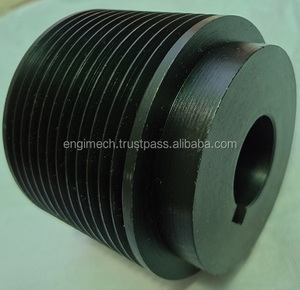 Engimech thép hợp kim thời gian Vành Đai ròng rọc tùy chỉnh snatch khối Oxit Đen xử lý bề mặt cho phòng tập thể dục Máy móc xây dựng - Product Image 4