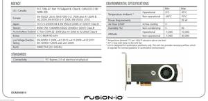 Alimentation électrique ioFX 1.6T SSD PCIe, 2x4, Fusion-io, pour playstation <span class=keywords><strong>HP</strong></span> Z820, <span class=keywords><strong>Z620</strong></span>, Z420, pour ThinkStation P500, P700, P900 - Product Image 3