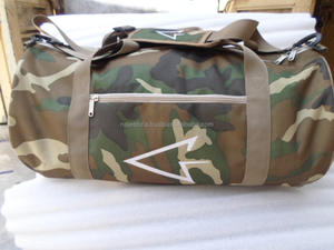 Sacs Premier de logo personnalisé Sac de sport unisexe camouflage imperméable avec fermeture éclair Polyester - Product Image 2