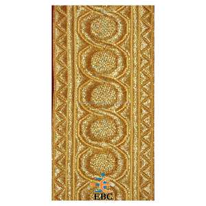 OEM เสื้อถักเปียสีทองเมทัลลิก,ริบบิ้นลูกไม้สำหรับแจ็คเก็ตแฟนซีเสื้อคลุมเสื้อแจ็คเก็ตใน7มม. ถึง50มม. - Product Image 5