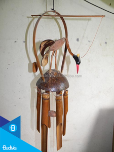 Campana de Viento de Bambú Colgante de Alta Calidad de Bali para Decoración del Hogar, Sonido de Armonía Afinada - Product Image 5