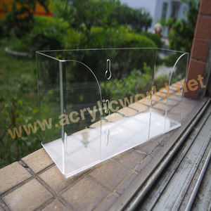 Distributeur de gant en acrylique, automatique, à montage mural - Product Image 1