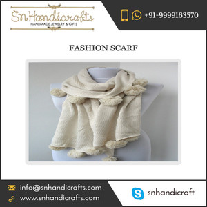 Bufandas de Moda Hechas a Mano, Exportador Líder, Venta al Por Mayor a Precios Competitivos - Product Image 1