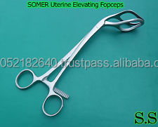 Instrumentos médicos de tamaños personalizados en stock, instrumentos quirúrgicos no activos uterinos de elevación Somer de acero inoxidable de alta calidad - Product Image 4
